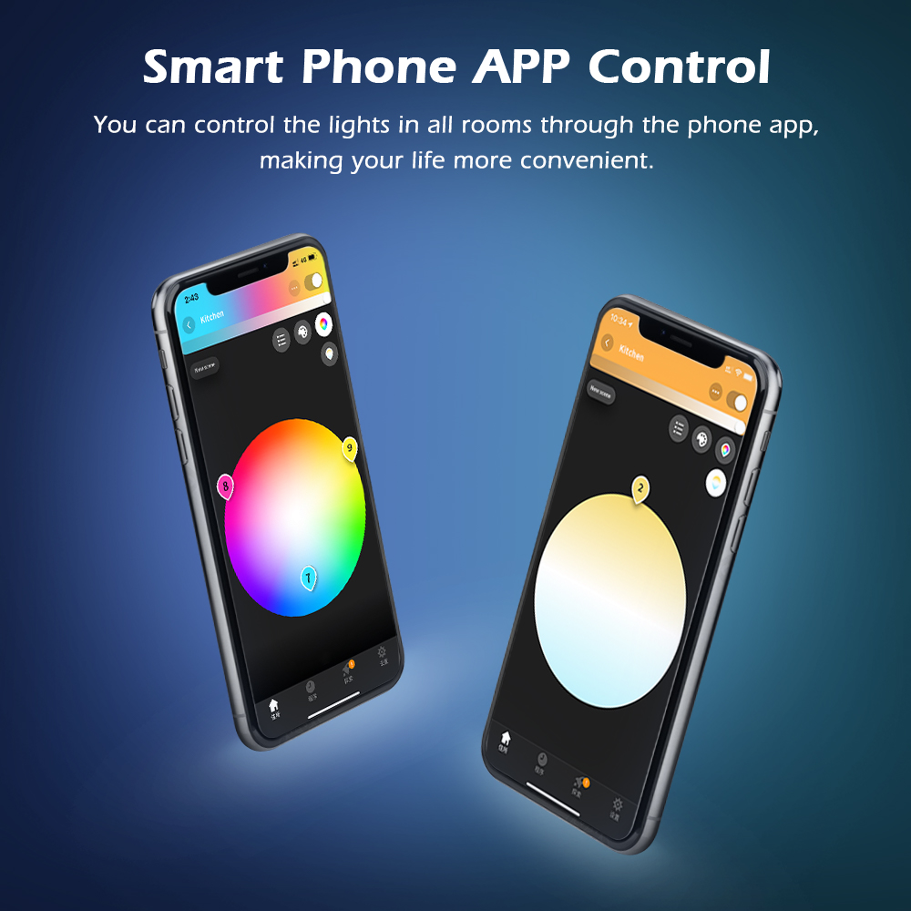 Zigbee 5In1 LED Light Controller Voice/APP/RF Remote Control Zigbee 5In1 LED Light Controller Voice/APP/RF Remote Control